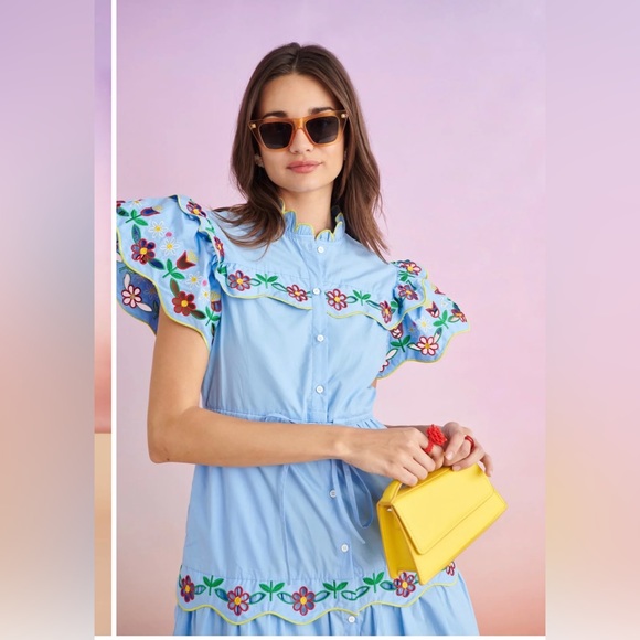 Bora Bora Dress Blue - Picture 5 of 8